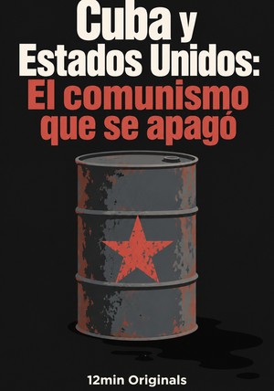 Portada del libro Cuba y Estados Unidos: El comunismo que se apagó, de 12min Originals — resumen crítico y reseña en 12min