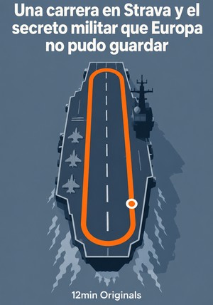Portada del libro Una carrera en Strava y el secreto militar que Europa no pudo guardar, de 12min Originals — resumen crítico y reseña en 12min
