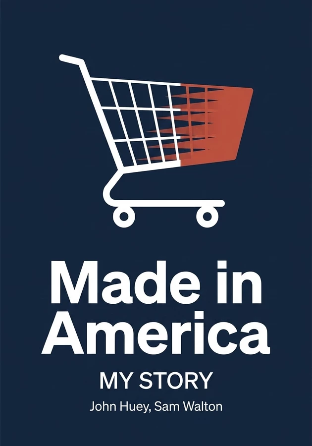 Capa do livro Made in America, de Sam Walton & John Huey  — resumo e resenha crítica no 12min