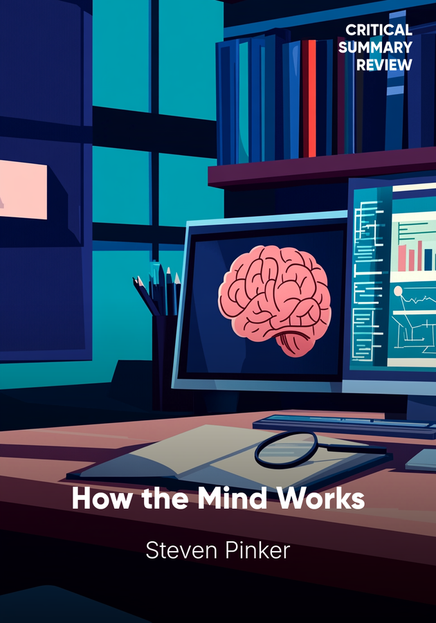 Book cover of How the Mind Works by Steven Pinker — critical summary review on 12min