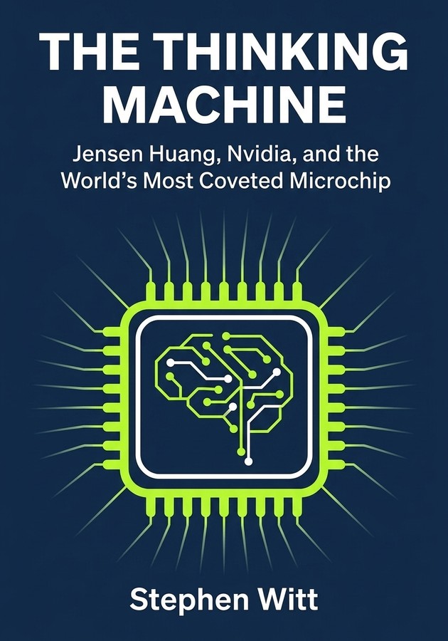 Book cover of The Thinking Machine by Stephen Witt — critical summary review on 12min