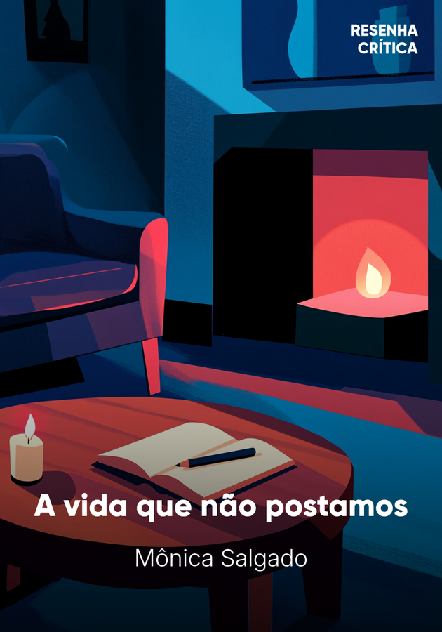 Capa do livro A vida que não postamos, de Mônica Salgado — resumo e resenha crítica no 12min
