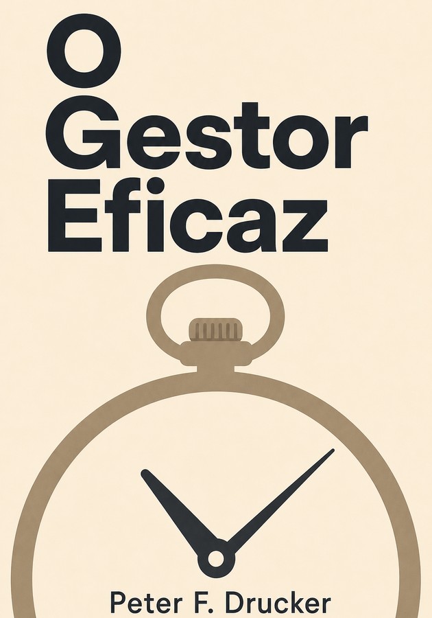 Capa do livro O Gestor Eficaz, de Peter F. Drucker — resumo e resenha crítica no 12min