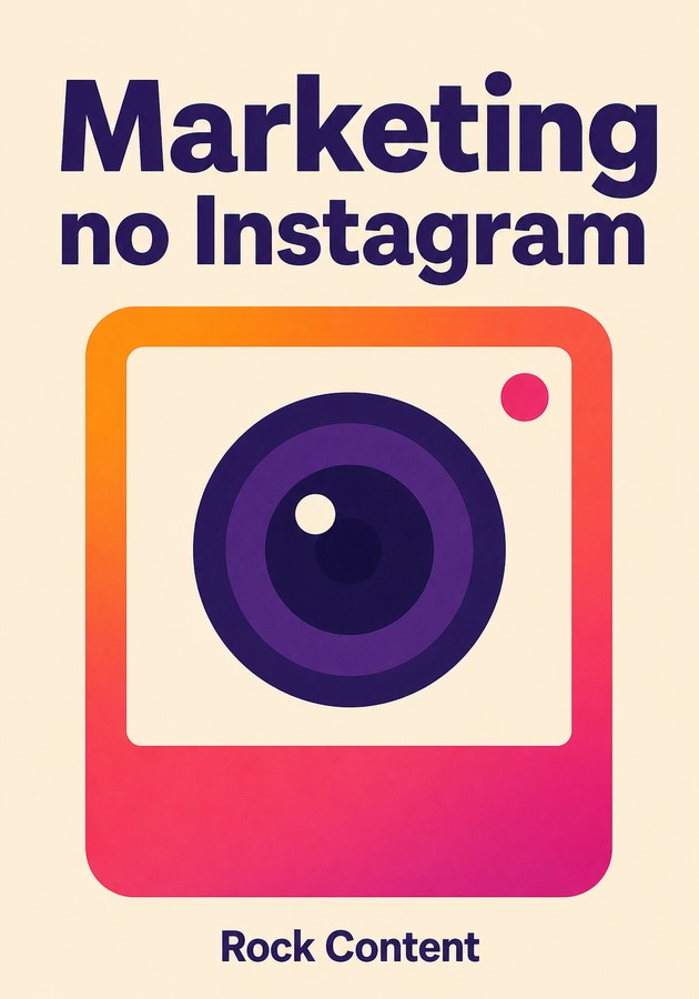 Capa do livro Marketing no Instagram, de  Rock Content — resumo e resenha crítica no 12min