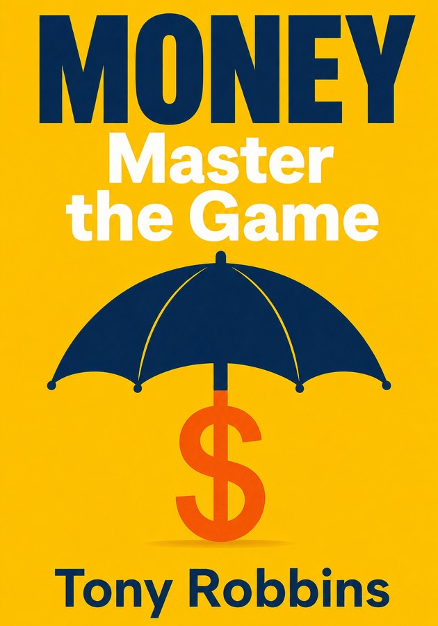 Capa do livro MONEY Master the Game, de Tony Robbins — resumo e resenha crítica no 12min