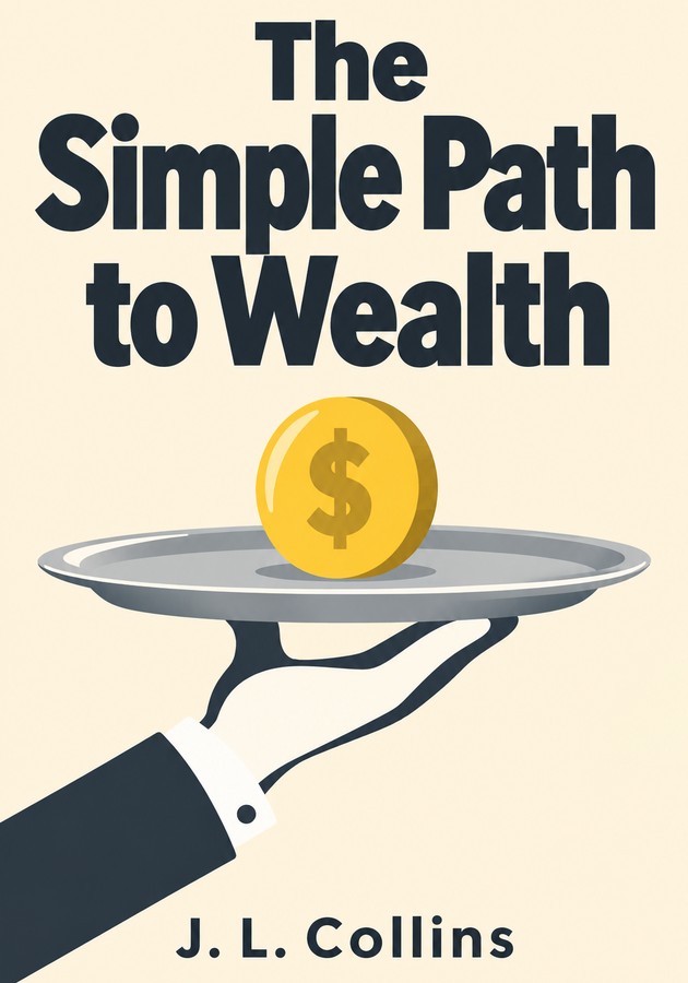 Book cover of The Simple Path to Wealth by J. L. Collins — critical summary review on 12min