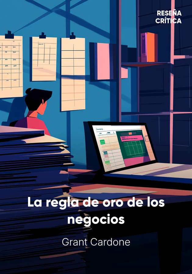 Portada del libro La regla de oro de los negocios, de Grant Cardone — resumen crítico y reseña en 12min