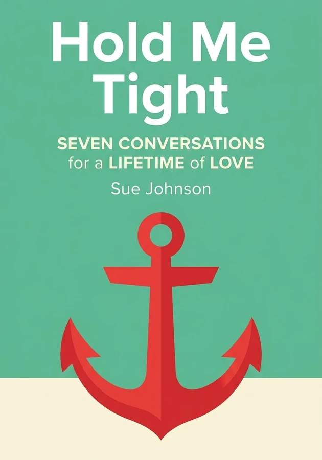 Book cover of Hold Me Tight by Sue Johnson — critical summary review on 12min