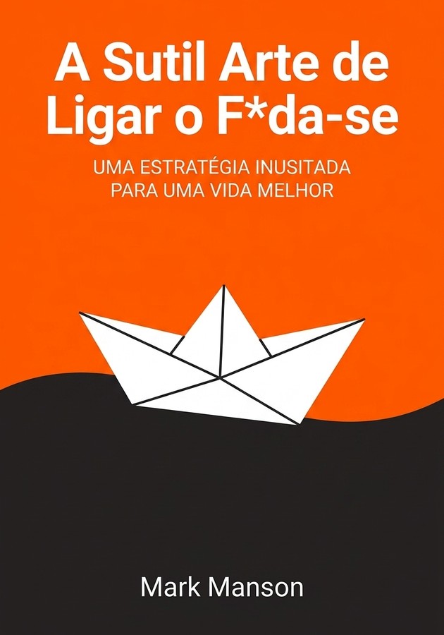 Capa do livro A Sutil Arte de Ligar o F*da-se, de Mark Manson — resumo e resenha crítica no 12min