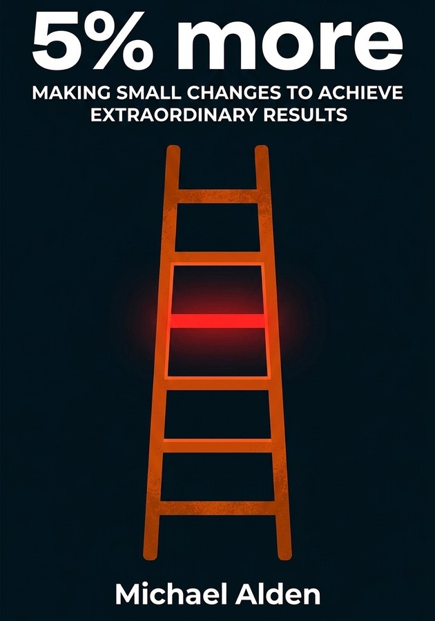 Capa do livro 5% more, de Michael Alden — resumo e resenha crítica no 12min