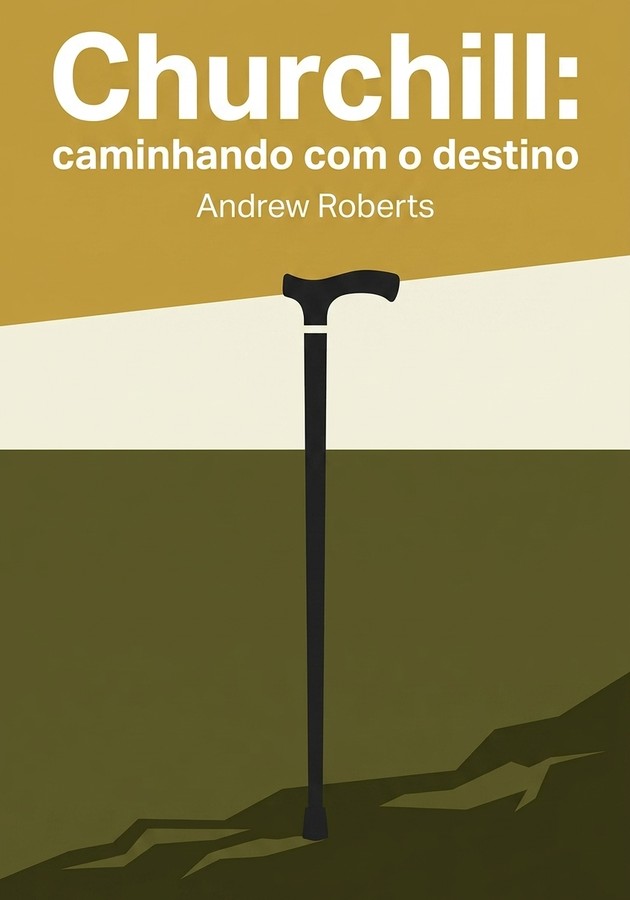 Capa do livro Churchill: caminhando com o destino, de Andrew Roberts — resumo e resenha crítica no 12min
