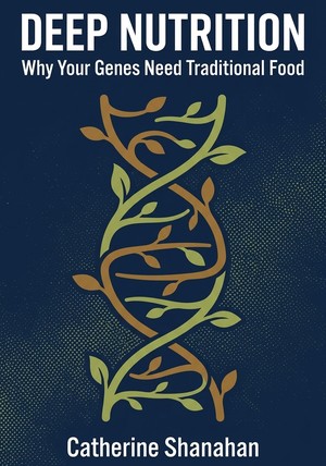 Book cover of Deep Nutrition by Catherine Shanahan — critical summary review on 12min