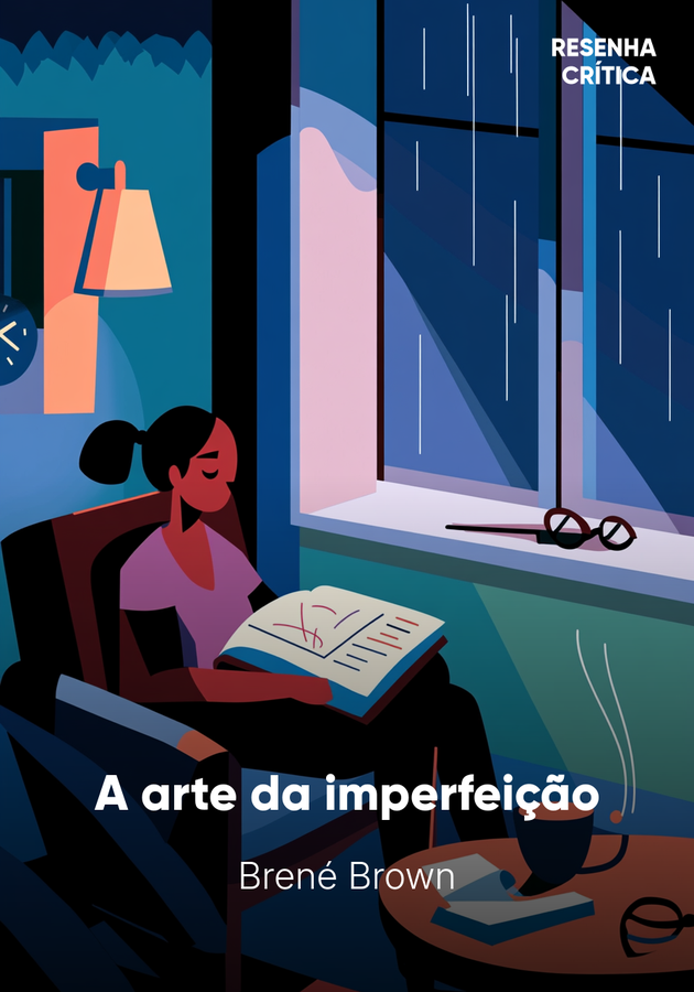 Capa do livro A arte da imperfeição, de Brené Brown — resumo e resenha crítica no 12min
