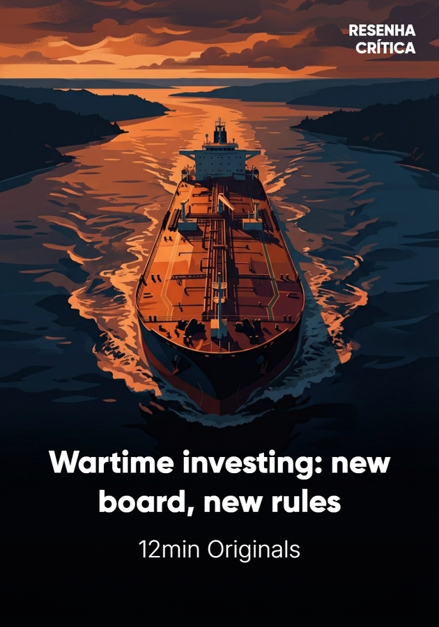 Book cover of Wartime investing: new board, new rules by 12min Originals — critical summary review on 12min