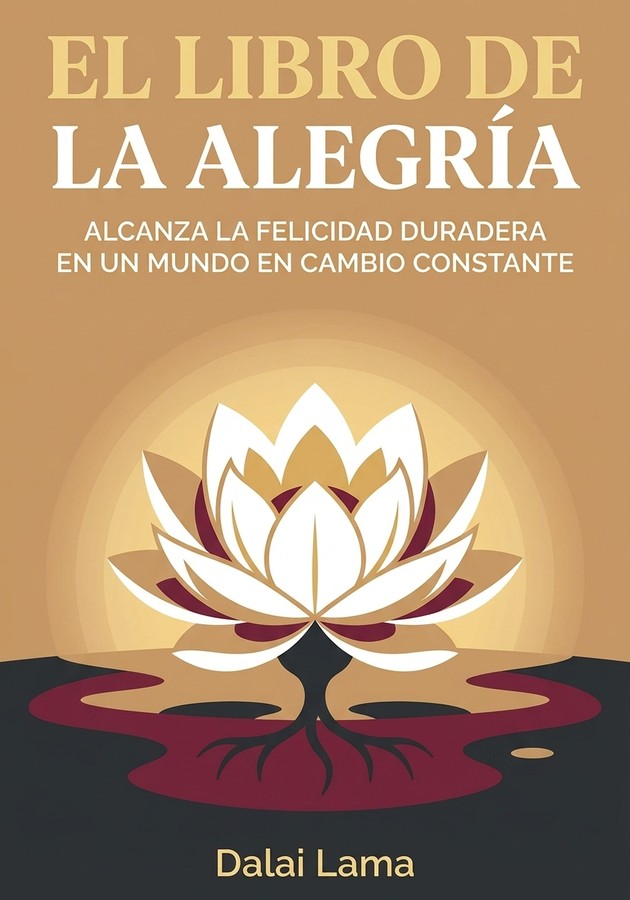 Portada del libro El Libro De La Alegría, de Dalai Lama — resumen crítico y reseña en 12min