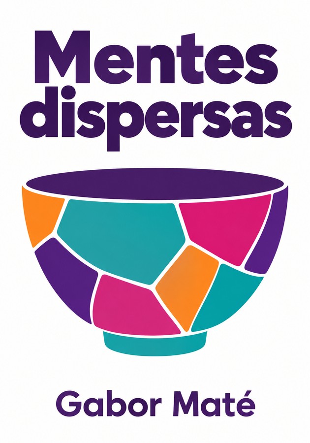 Portada del libro Mentes dispersas, de Gabor Maté — resumen crítico y reseña en 12min