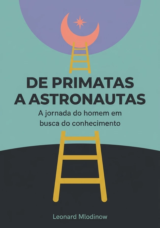 Capa do livro De primatas a astronautas, de Leonard Mlodinow — resumo e resenha crítica no 12min