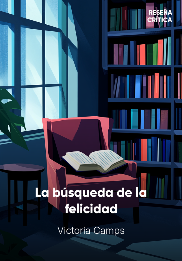 Portada del libro La búsqueda de la felicidad, de Victoria Camps — resumen crítico y reseña en 12min