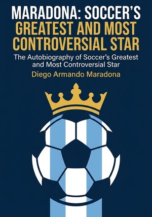 Capa do livro Maradona: soccer's greatest and most controversial star , de Diego Armando Maradona — resumo e resenha crítica no 12min