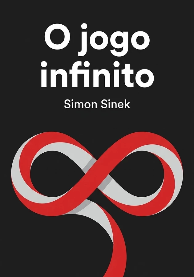 Capa do livro O jogo infinito, de Simon Sinek — resumo e resenha crítica no 12min