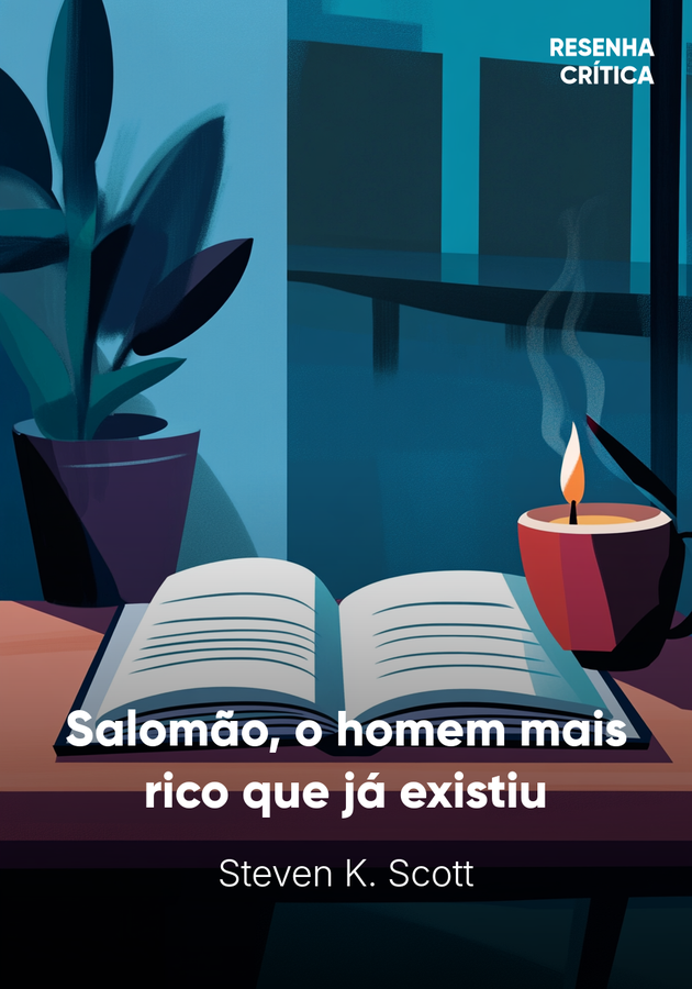 Capa do livro Salomão, o homem mais rico que já existiu, de Steven K. Scott — resumo e resenha crítica no 12min