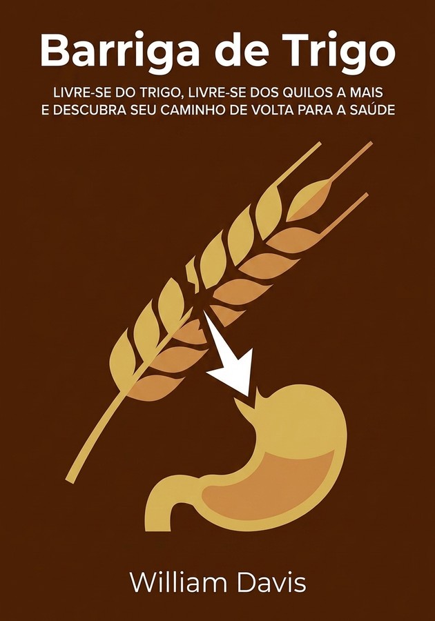 Capa do livro Barriga de Trigo, de William Davis — resumo e resenha crítica no 12min