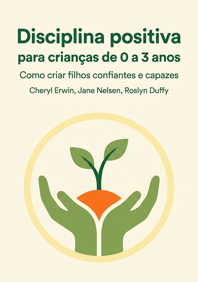Capa do livro Disciplina positiva para crianças de 0 a 3 anos, de Jane Nelsen — resumo e resenha crítica no 12min