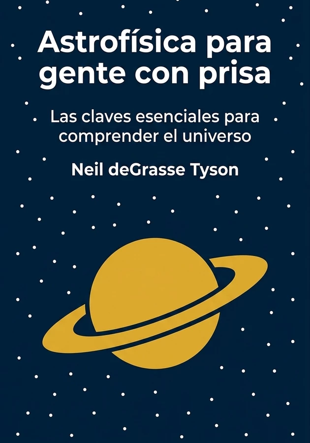 Portada del libro Astrofísica para gente con prisa, de Neil deGrasse Tyson — resumen crítico y reseña en 12min