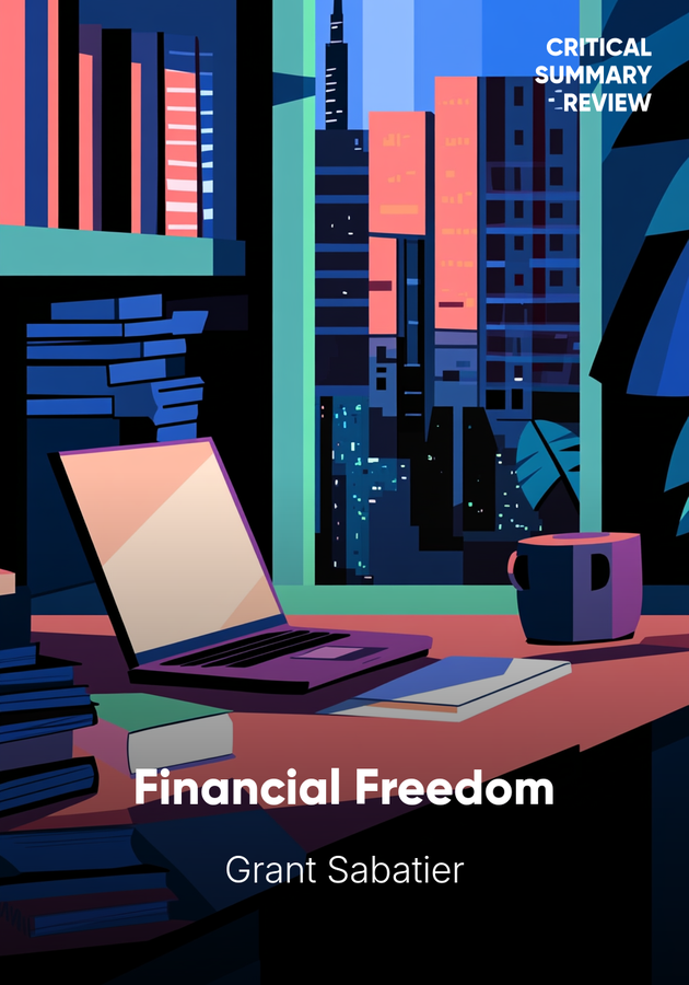 Book cover of Financial Freedom by Grant Sabatier — critical summary review on 12min