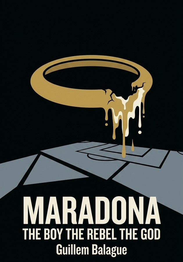 Book cover of Maradona by Guillem Balague — critical summary review on 12min