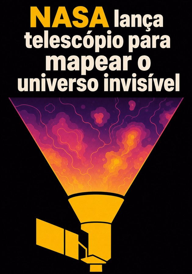 Capa do livro NASA lança telescópio para mapear o universo invisível, de 12min Originals — resumo e resenha crítica no 12min