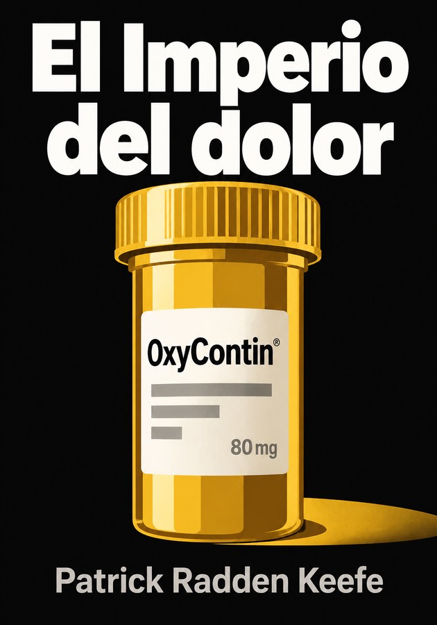 Portada del libro El Imperio del dolor, de Patrick Radden Keefe — resumen crítico y reseña en 12min