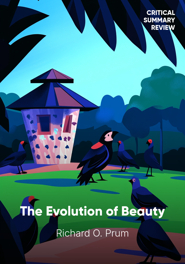 Book cover of The Evolution of Beauty by Richard O. Prum — critical summary review on 12min