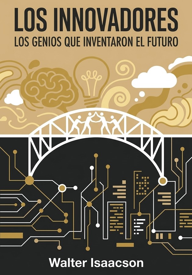 Portada del libro Los innovadores, de Walter Isaacson — resumen crítico y reseña en 12min