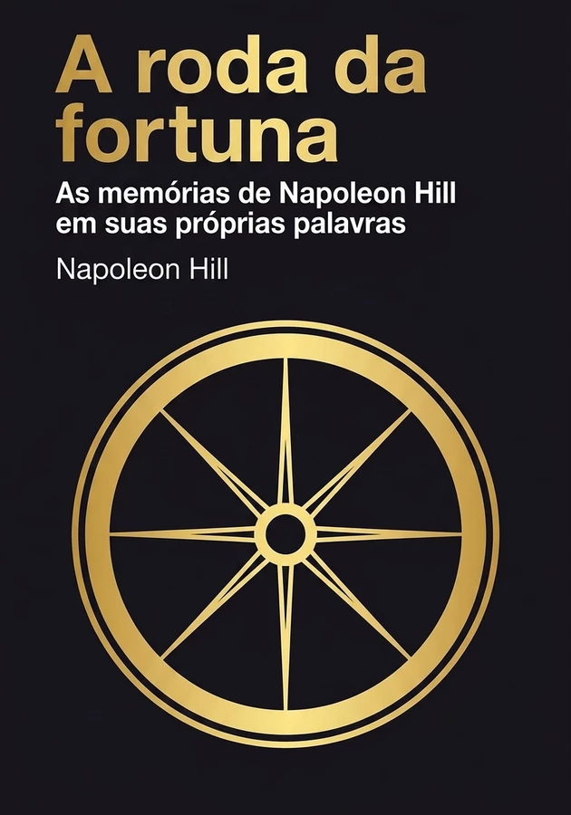 Capa do livro A roda da fortuna, de Napoleon Hill — resumo e resenha crítica no 12min