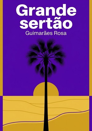 Capa do livro Grande sertão, de Guimarães Rosa — resumo e resenha crítica no 12min