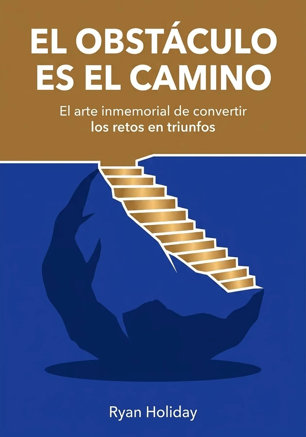 Portada del libro El obstáculo es el camino, de Ryan Holiday — resumen crítico y reseña en 12min