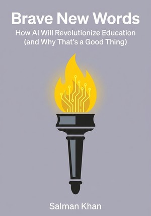 Portada del libro Brave New Words, de Salman Khan — resumen crítico y reseña en 12min