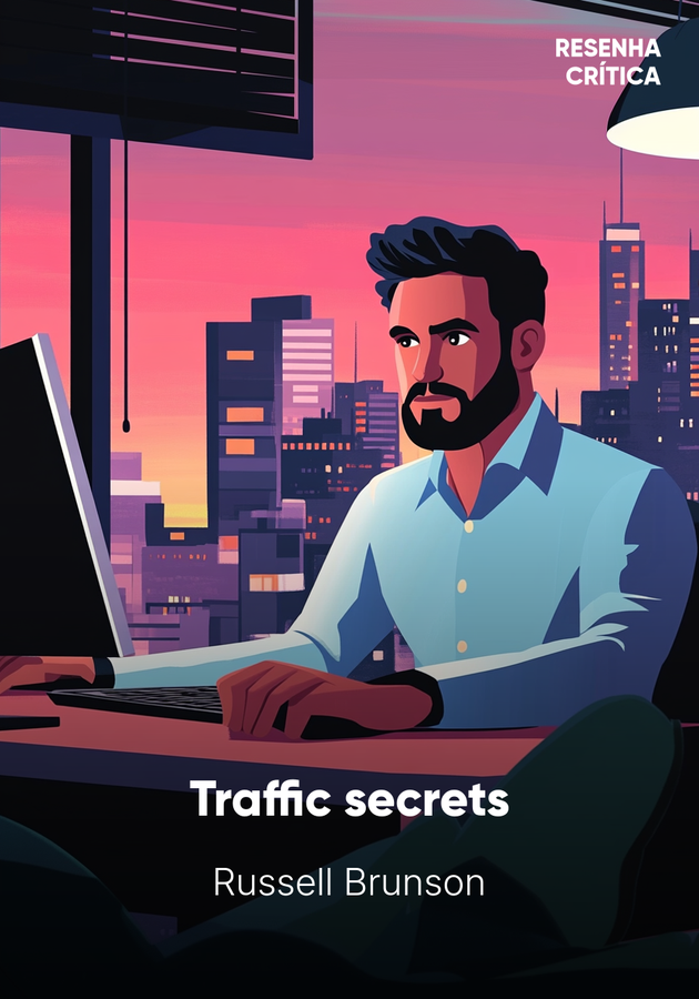 Capa do livro Traffic secrets, de Russell Brunson — resumo e resenha crítica no 12min
