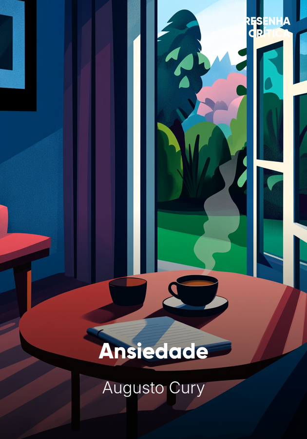 Capa do livro Ansiedade, de Augusto Cury — resumo e resenha crítica no 12min