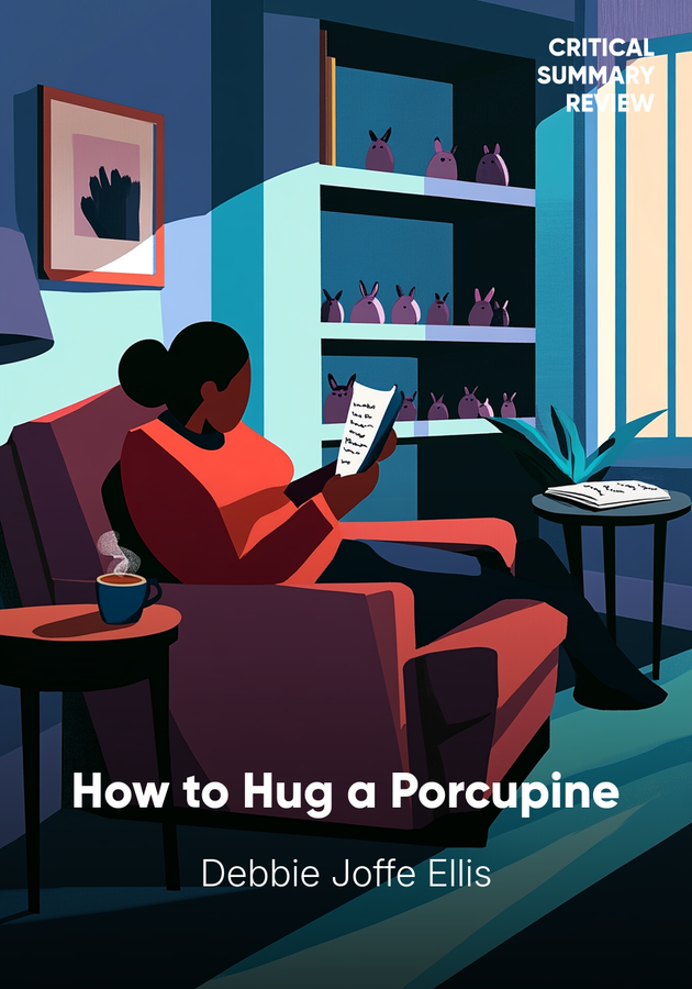 Book cover of How to Hug a Porcupine by Debbie Joffe Ellis — critical summary review on 12min