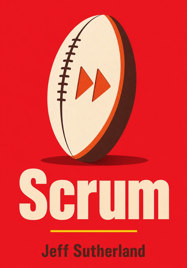 Capa do livro Scrum, de Jeff Sutherland — resumo e resenha crítica no 12min