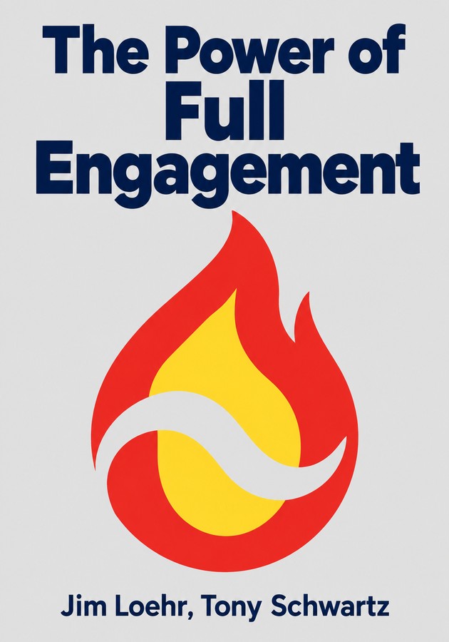Book cover of The Power of Full Engagement by Jim Loehr & Tony Schwartz — critical summary review on 12min