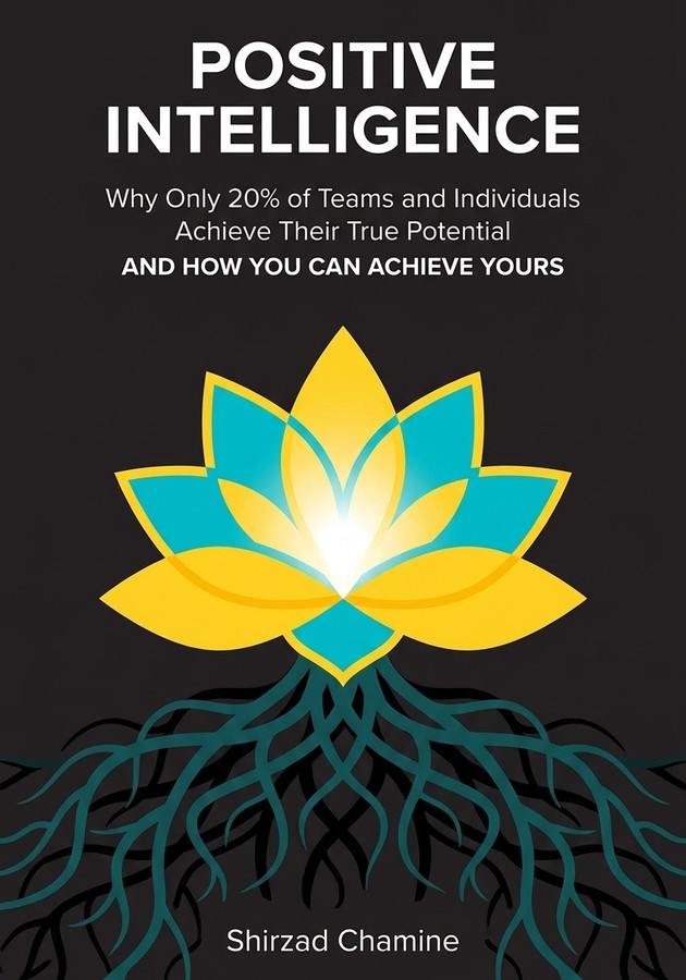 Book cover of Positive Intelligence by Shirzad Chamine — critical summary review on 12min