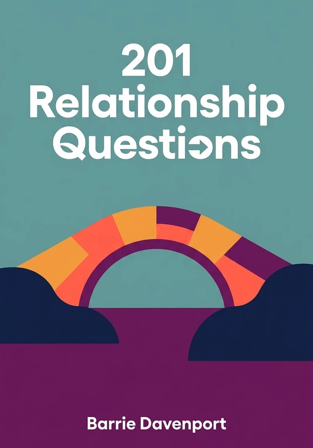 Book cover of 201 Relationship Questions by Barrie Davenport — critical summary review on 12min