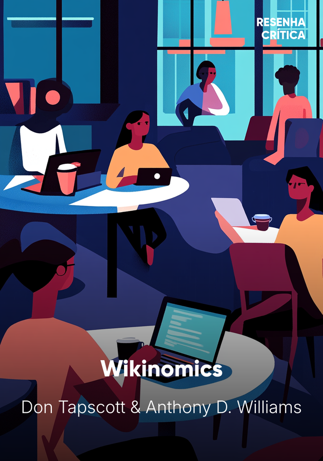 Capa do livro Wikinomics, de Don Tapscott — resumo e resenha crítica no 12min