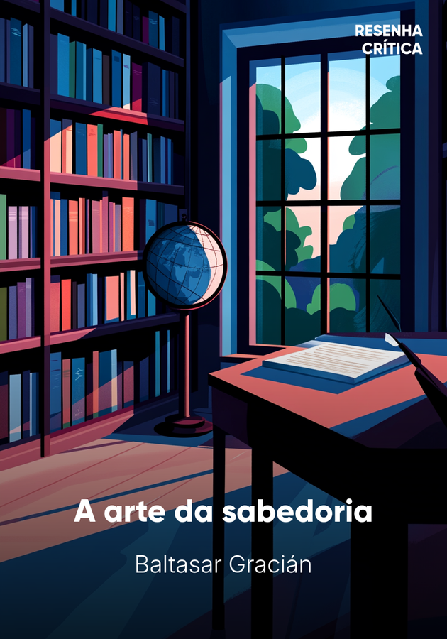 Capa do livro A arte da sabedoria, de Baltasar Gracián — resumo e resenha crítica no 12min