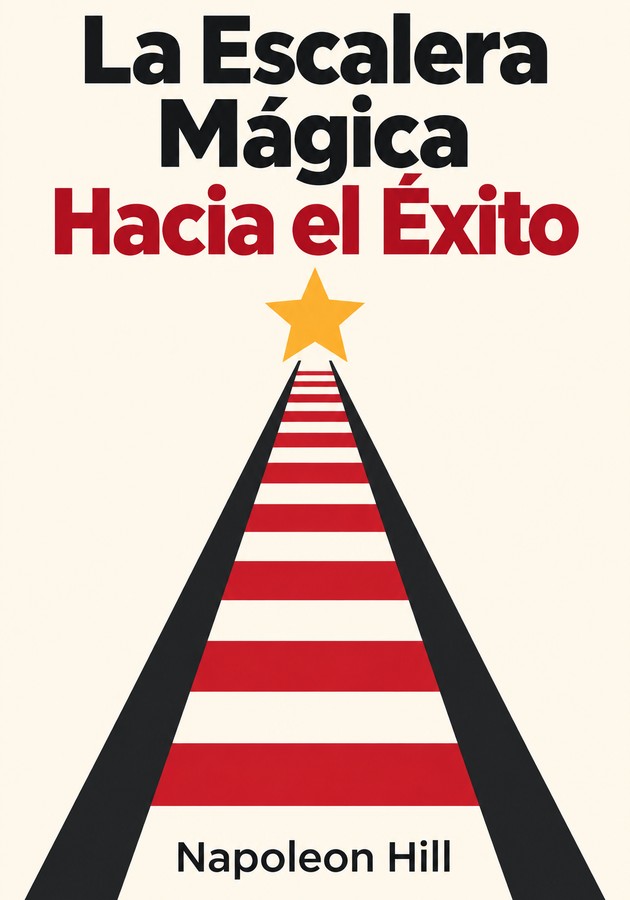 Portada del libro La Escalera Mágica Hacia el Éxito, de Napoleon Hill — resumen crítico y reseña en 12min