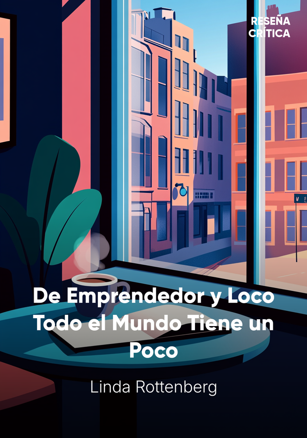Portada del libro De Emprendedor y Loco Todo el Mundo Tiene un Poco, de Linda Rottenberg — resumen crítico y reseña en 12min