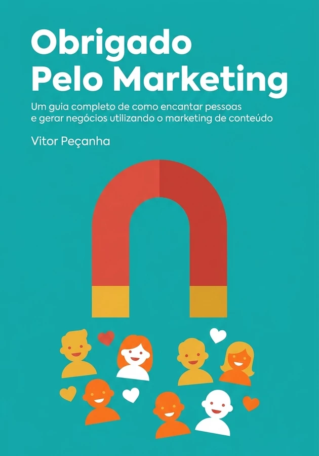 Capa do livro Obrigado Pelo Marketing, de Vitor Peçanha — resumo e resenha crítica no 12min